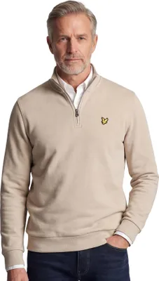 Produktbild von Lyle & Scott Half-Zip-Pullover beige normale Passform