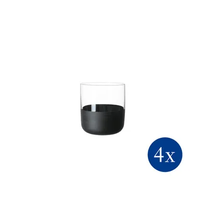 Zdjęcie produktu dla Villeroy&Boch - Kieliszek do wódki/shotów 40 ml 4 szt. Manufacture Rock Czarny