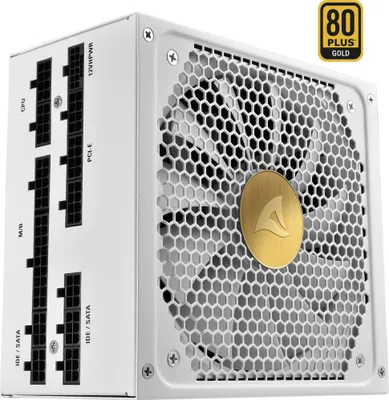 Productafbeelding van Sharkoon 4044951038534 Sharkoon Netzteil Rebel P30 Gold 1000W Modular 80+ Gold weiß