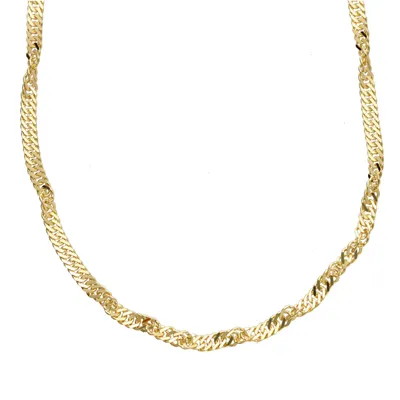 Produktbild von Damen Singapur Kette echt Gold 333 (8 kt ) 42 cm