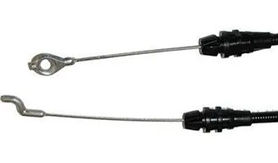 Image de Câble De Frein Moteur Adaptable Pour Castelgarden Avec Oeillet Et Crochet. Remplace Origine: 81000625/0, 81000627/0 - Longueur C