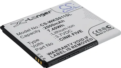 Zdjęcie produktu dla TECHTEK Bateria kompatybilny z [Micromax] A114, A115, A116, A117, A210, A90, A92, Canvas 3D A115, Canvas 4 A210, Canvas HD A116, S9101, kompatybilny