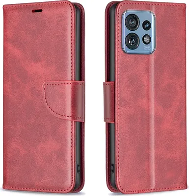 Produktbild von Mobigear Excellent  Motorola Edge 40 Pro Hülle Klapphülle Geldbörse - Rot