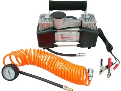 Obrázek produktu pro Dvoupístový 12V Kompresor Pro Vozidla