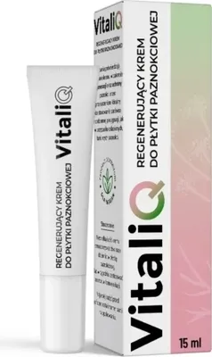 Produktbild von Vitaliq Krem do płytki paznokciowej regenerujący, 15 ml