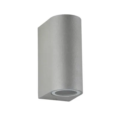 Immagine prodotto di Lampada da parete per esterni 2xGU10 argento IP44 SU-MA Mini 6002 AL