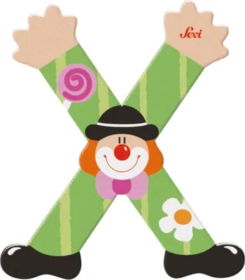 Produktbild von Sevi Buchstabenclown x: 10 cm (81760)