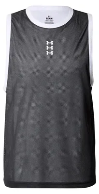 Image de Under Armour - Maillot de basket-ball pour hommes GT31425 (Taille M) (Noir/Blanc)