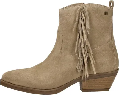 Image de Maruti Tonny  Enkellaarsjes Hak - Beige - Maat 38