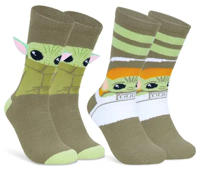 Produktbild von Disney Kuschelsocken Damen Teenager, 2er Pack Größe 35–41, Weich Flauschige Ruts