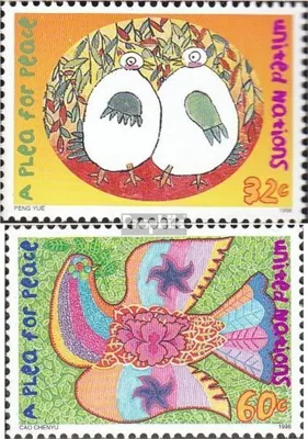 Produktbild von Briefmarken UNO - New York 1996 Mi 718-719 (kompl.Ausg.) postfrisch Friedensappell