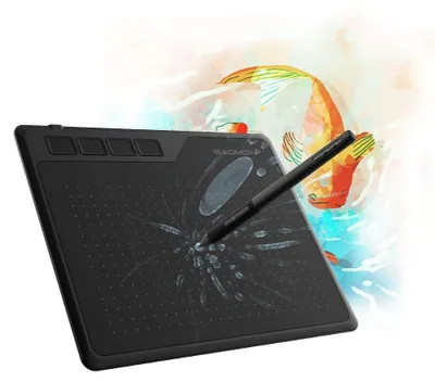 Obrázok produktu pre Grafický tablet na digitálne kreslenie s USB a stylusom na kreslenie a tvorbu umenia