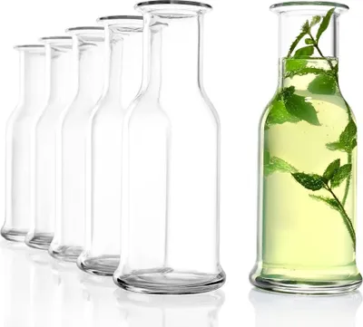 Produktbild von 6x Stölzle Lausitz Oberglas Purity Glas Karaffe 1 l