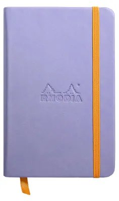 Produktbild von Rhodia 118629C, Einfarbig, Violett, A6, 96 Blätter, 90 g/m², Hardcover