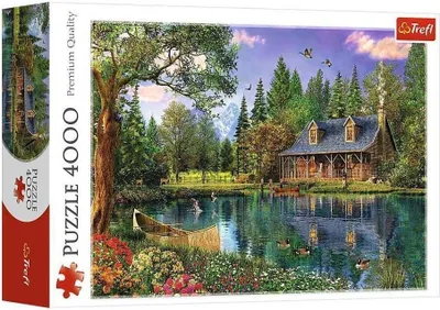 Produktbild von TREFL, Puzzle, Nachmittagsidylle, 4000 Teile, Pappe, Mehrfarbig, 136 x 96 cm, +16 Jahre, Antireflexbeschichtung