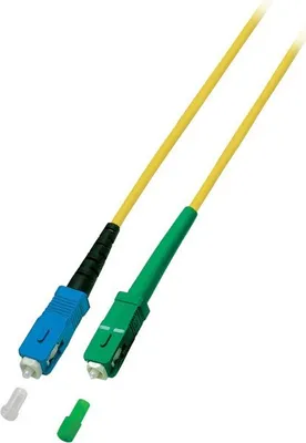 Produktbild von OS2 simplex Glasfaserkabel SC/APC-SC 15m