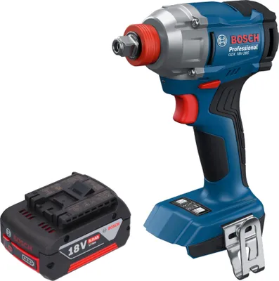 Obrázek produktu pro Bosch GDX 18V-285 Professional akumulátorový rázový utahovák 18 V 285 Nm 1/4'' bezkartáčový + 1x akumulátor 5,0 Ah - bez nabíječky