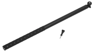 Produktbild von Action-Kamera-Selfie-Stick, 100 Zoll, 5 Abschnitte, ausziehbare Verlängerungsstange aus Aluminiumlegierung mit 1/4 Schraube für Insta360