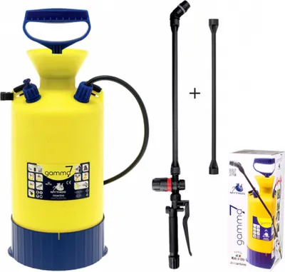 Obrázok produktu pre Záhradný postrekovač Nohel GAMMA Tlakový postrekovač, kovové rameno 100cm 7l