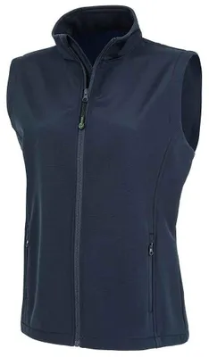 Immagine prodotto di Result Genuine Recycled - Gilet softshell, da donna LT420 (XL) (blu navy)