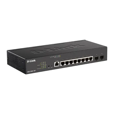 Produktbild von D-Link DGS-2000-10P 10-Port PoE Switch Gigabit, Managed