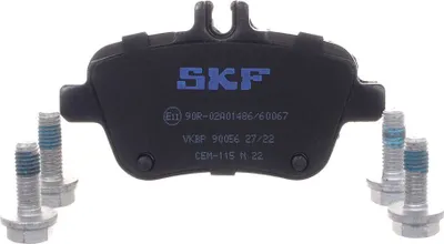 Produktbild von SKF Bremsbeläge Satz Hinten Bremsklötze passend für MERCEDES-BENZ B-Klasse (W246, W242) VKBP 90056
