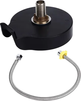 Imagen del producto de Limpiador de vasos con conexión G1/2, limpieza rápida, desmontable, para cocina, hotel, bar. Lavabo para vasos, ideal para bares y clubes. Incluye manguera