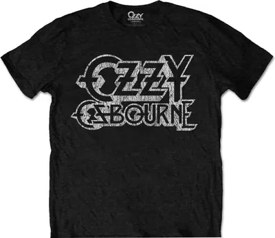 Obrázek produktu pro Ozzy Osbourne - Tričko s logem pro muže/dámy Uni RO7244 (XL) (Black)
