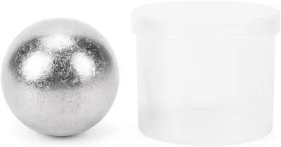 Productafbeelding van Whiskey Stenen - Drankballen Gekoeld - Dranken Koelen - Roestvrij Titanium - 4 cm Diameter - Zilver