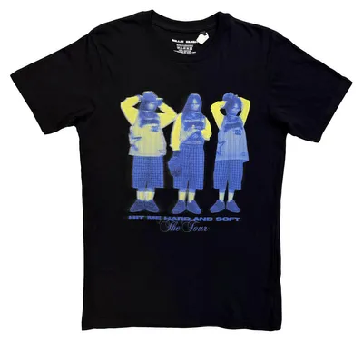 Produktbild von Billie Eilish - T-Shirt für Herren/Damen Uni RO15781 (S) (Schwarz)