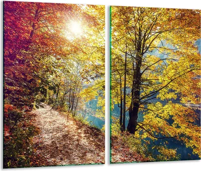 Produktbild von Herdabdeckplatten 2 teilig 30x52 Glaskeramikkochfeld Abdeckung Glas Marmor
