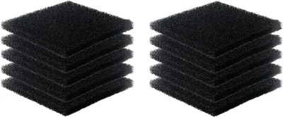 Productafbeelding van Actiefkoolfilter, 10 stuks, 13x13 cm, geschikt voor afzuigkappen