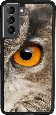 Produktbild von TPU Silikon Hülle für Samsung Galaxy S22 Handy Cover Case Schutzhülle Handyhülle Bumper MOTIV 355 Eulen Auge