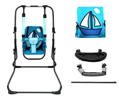 Immagine prodotto di altalena per bambini 2in1 Skyline altalena per bambini sdraietta per bambini altalena da giardino altalena per bambini da esterno e seggiolone in un'unica imbracatura di sicurezza