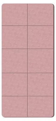 Produktbild von Faltbare Yogamatte, extra dick, rutschfest, ideal für Reisen, Fitness, Pilates und andere Übungen.