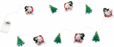 Immagine prodotto di Arditex WD13434 ghirlanda di luci natalizie con 10 LED caldi - 165 cm. di Disney-Mickey