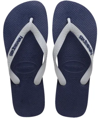 Produktbild von Havaianas Top Logo Pop Up Uni Flip Flops Marineblau/Grau-Eis 45/46 EU
