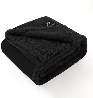 Productafbeelding van Hondendeken 102x145 cm, waterdicht, sherpa fleece, wasbaar, voor honden