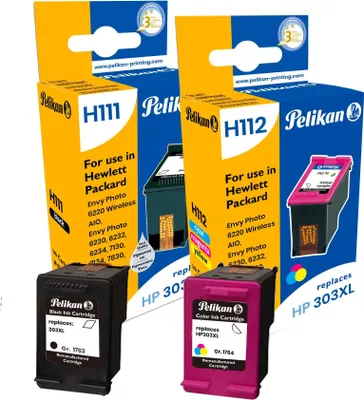 Immagine prodotto di Pelikan Patrone HP 303XL Multi-Pack B/C/M/Y rigenerato