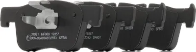 Produktbild von A.B.S. 37921 Bremsbeläge Satz Vorne für BMW 1 Schrägheck (F20) 3 Touring (F31) 3 Touring (G21) 3 Limousine (F30, F80) 4 Gran Coupe (F36)