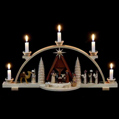 Produktbild von Schwibbogen Christi Geburt (47cm) von Müller Kleinkunst