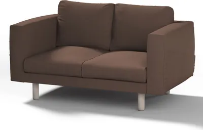 Produktbild von Dekoria Bezug für Norsborg 2-Sitzer Sofa, braun, Norsborg 2-Sitzer Sofabezug