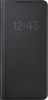 Obrázok produktu pre SAMSUNG EF-NG996PBEGEW SAMSUNG LED View Cover Handy-Hülle für SAMSUNG Galaxy S21+ schwarz