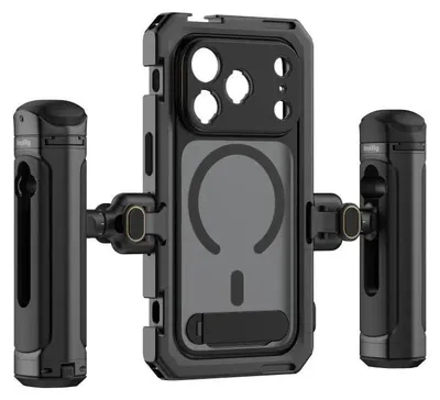 Produktbild von SmallRig Mobile Dual Handheld Kit, Schwarz, Apple, iPhone 17 Pro