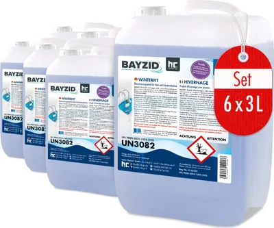 Produktbild von 6x3 L BAYZID® Winterfit Überwinterungsmitte gegen Algen und Kalk im Pool