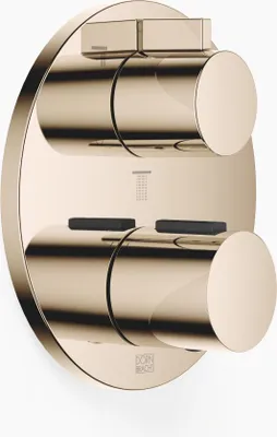 Immagine prodotto di Thermostat encastré Dornbracht avec réglage de débit à trois voies, avec fonction d'arrêt, 36427970-47, 36427970-47