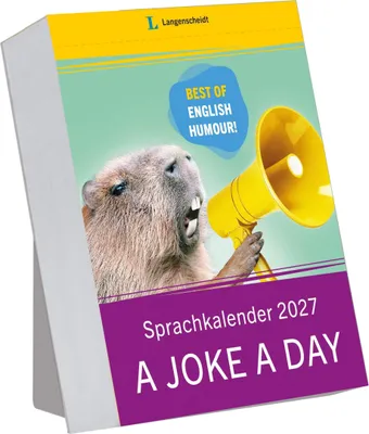 Produktbild von Langenscheidt Sprachkalender A Joke a Day 2027