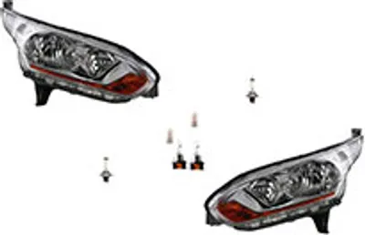 Zdjęcie produktu dla Johns, reflektory halogenowe HSW pasujące do Ford Transit 13 13-18 zestaw żarówek L R 1807866 1819688 1827690 DT1113W030AA DT1113W030AC 1807875 1819