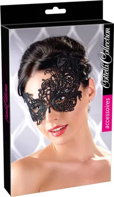 Image de Cottelli Collection Accessoires Masque pour les yeux - Couleur : noir