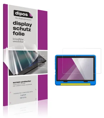 Produktbild von 2x Schutzfolie für Laptok KB1016 klar Displayschutzfolie Folie Display Schutz dipos